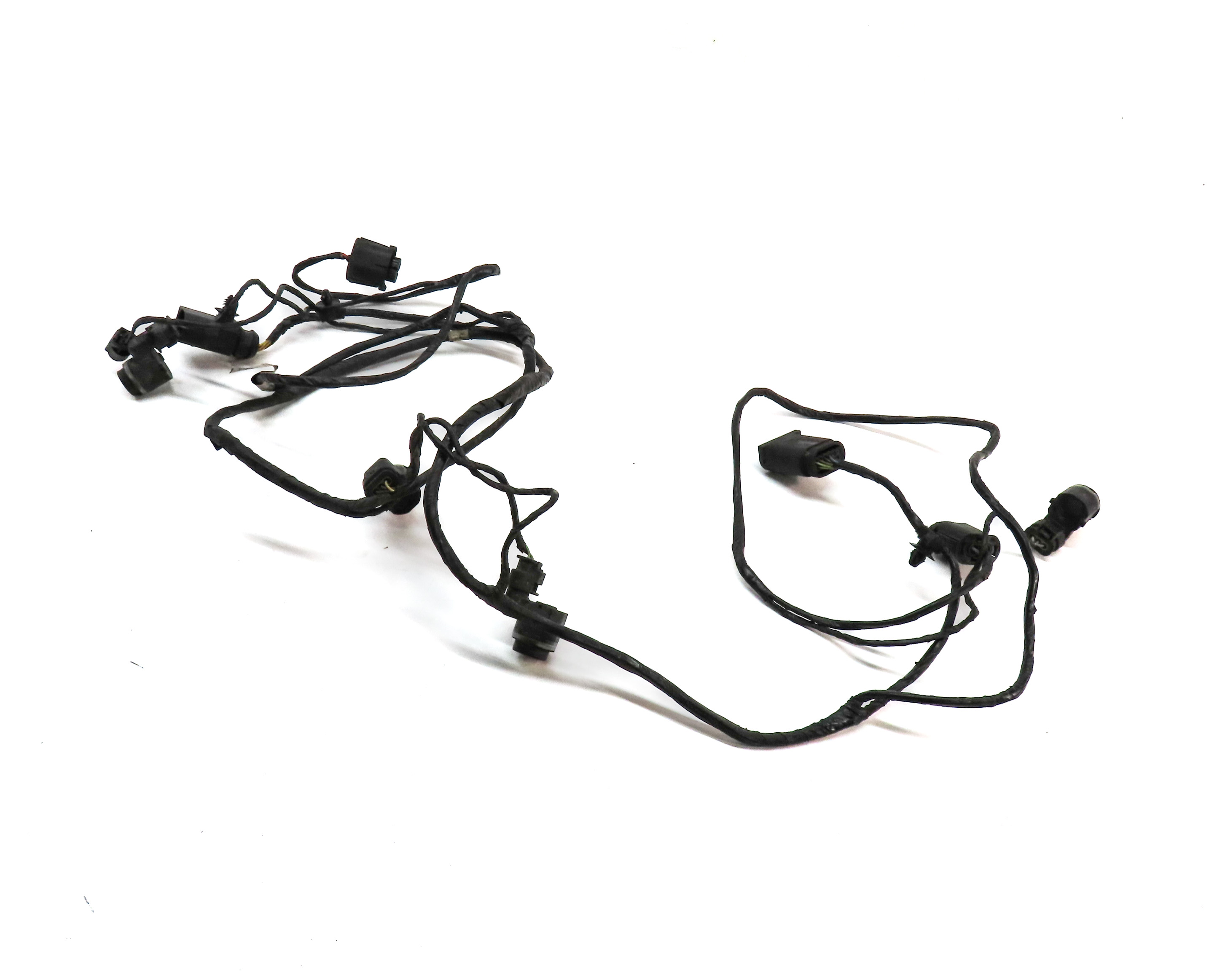 2012 BMW X3 (F25) FRONT PARK ASSIST PDC DISTANCE CONTROL SENSOR SET/4 (White) — exact item pictured